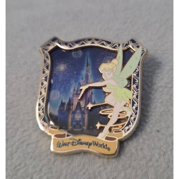 First Release Walt Disney World Fireworks Tinker Bell Castle Large 2010 - Picture 3 of 6